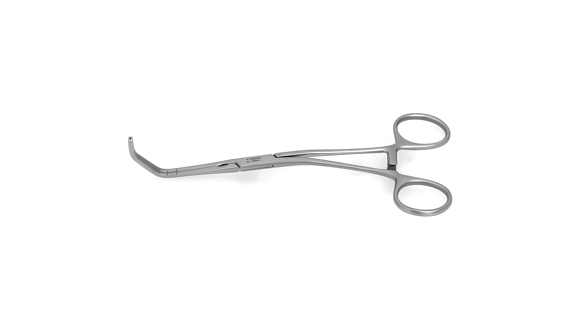 Wexler Anastomosis Clamp - Angled Cooley Atraumatic 20mm jaws